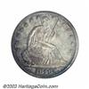 Image 1 : 1846 50C 6 Over Horizontal 6 MS62 NGC.