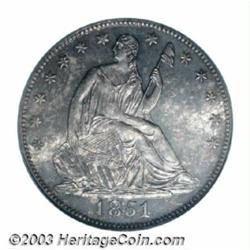 1851-O 50C MS64 PCGS.