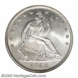 1852 50C MS67 NGC.