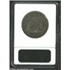 Image 2 : 1854 50C Arrows--Damaged, Plugged, Countermarked--ANACS. VF Details, Net Good 4.