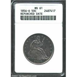 1856-O 50C MS61 ANACS.