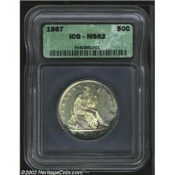 1867 50C MS62 ICG.