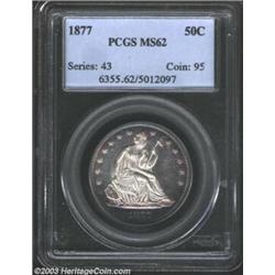1877 50C MS62 PCGS.