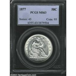 1877 50C MS63 PCGS.
