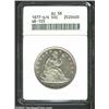 Image 1 : 1877-S 50C AU58 ANACS.