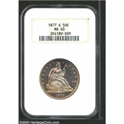 1877-S 50C MS63 NGC.