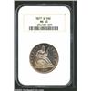 Image 1 : 1877-S 50C MS63 NGC.