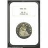 Image 1 : 1886 50C MS64 NGC.