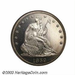 1859 50C PR65 Cameo NGC.