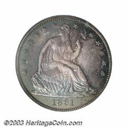 1861 50C PR65 PCGS.