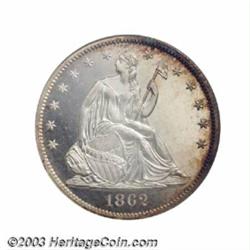 1862 50C PR65 Cameo NGC.