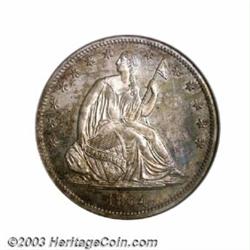 1864 50C PR65 NGC.