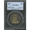 Image 1 : 1865 50C PR64 PCGS.
