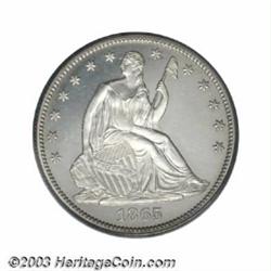 1865 50C PR65 Cameo PCGS.