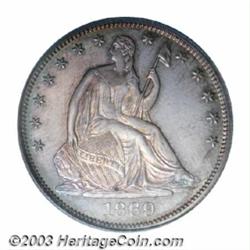 1869 50C PR65 PCGS.