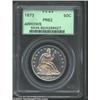 Image 1 : 1873 50C Arrows PR62 PCGS.