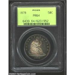 1878 50C PR64 PCGS.