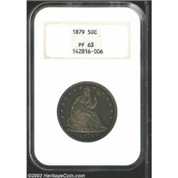 1879 50C PR63 NGC.