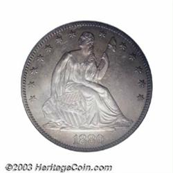 1880 50C PR65 PCGS.