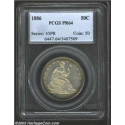 1886 50C PR64 PCGS.