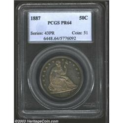 1887 50C PR64 PCGS.