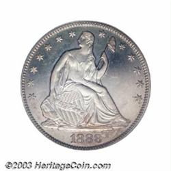 1888 50C PR66 Cameo PCGS.