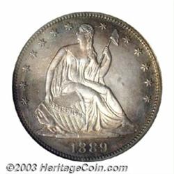 1889 50C PR66 PCGS.