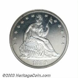 1889 50C PR65 Cameo NGC.