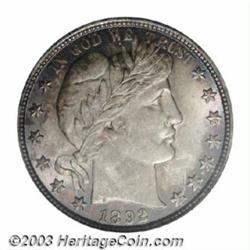 1892 50C MS66 PCGS.
