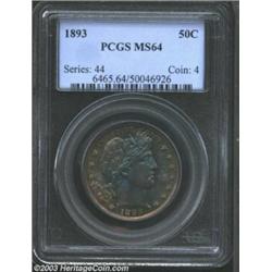 1893 50C MS64 PCGS.