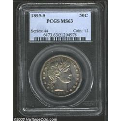 1895-S 50C MS63 PCGS.