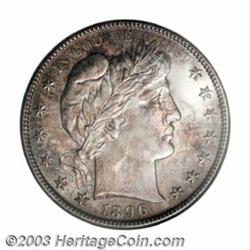 1896-S 50C MS65 PCGS.