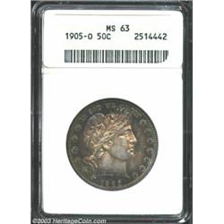 1905-O 50C MS63 ANACS.