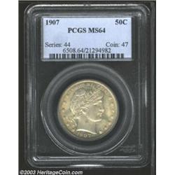 1907 50C MS64 PCGS.