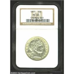 1911 50C MS63 NGC.