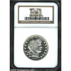 1893 50C PR63 NGC.