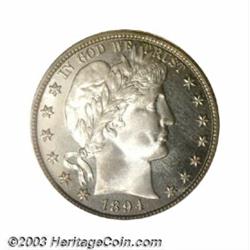 1894 50C PR66 Cameo PCGS.