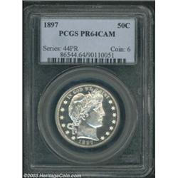 1897 50C PR64 Cameo PCGS.