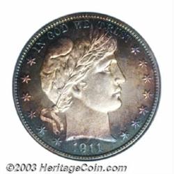 1911 50C PR65 Cameo PCGS.