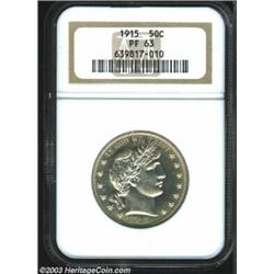 1915 50C PR63 NGC.