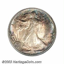 1917-D 50C Reverse MS64 NGC.