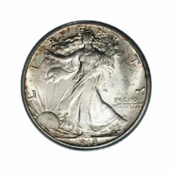 1918-S 50C MS64 PCGS.