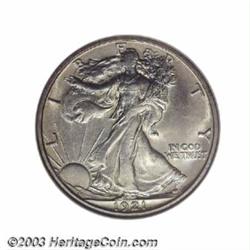 1921-S 50C AU55 ANACS.