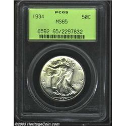1934 50C MS65 PCGS.