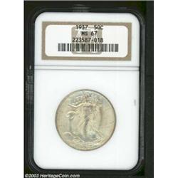 1937 50C MS67 NGC.