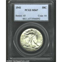 1941 50C MS67 PCGS.