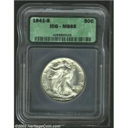 1941-S 50C MS65 ICG.