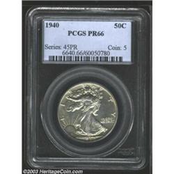 1940 50C PR66 PCGS.