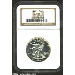 1942 50C PR65 NGC.