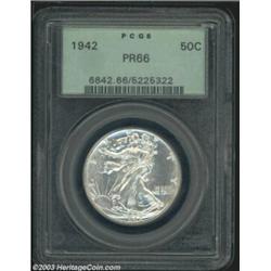 1942 50C PR66 PCGS.